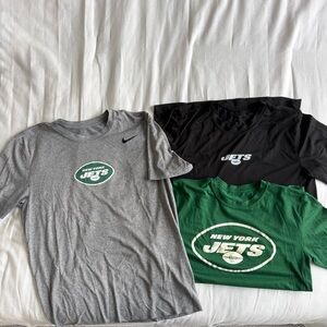 Nike Men’s Medium New York Jets Pack of 3 Dri Fit T Shirts